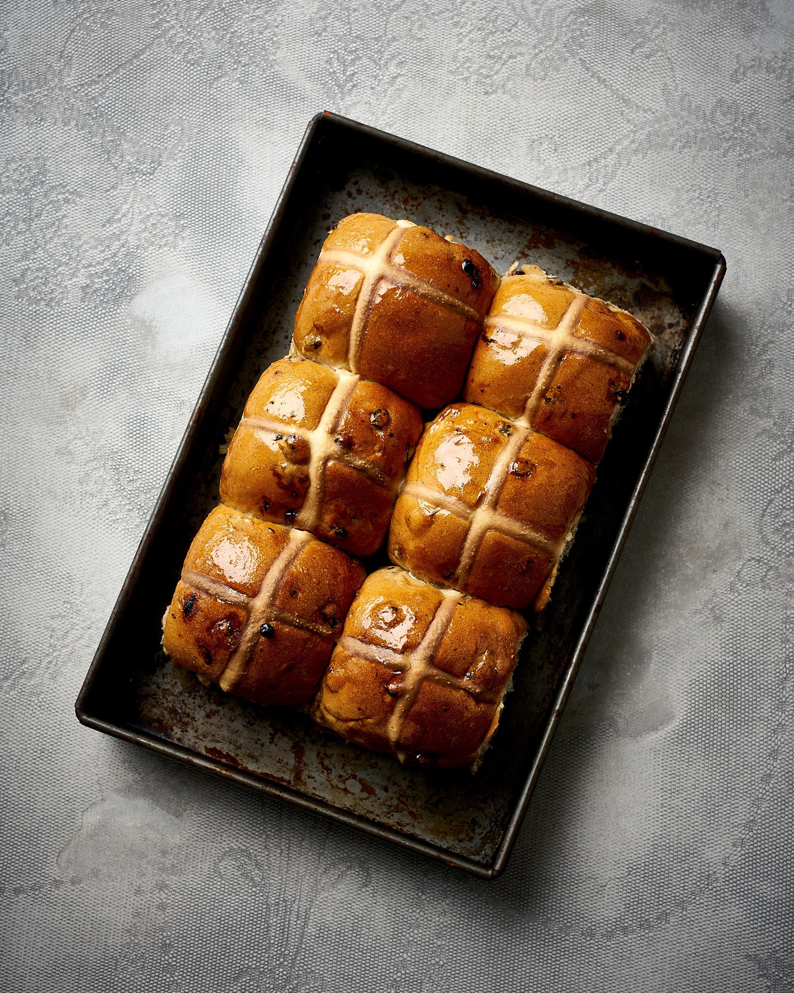 Hot Cross Bun 6 Pack Uprising Bakery